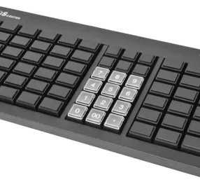 Клавиатура программируемая POScenter S77A (77 клавиш, MSR, ключ, USB), черная