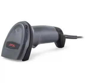 Сканер штрих-кода АТОЛ SB 2108 Plus, USB, серый, без подставки