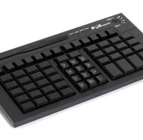 Клавиатура программируемая POScenter S67 Lite (67 клавиш, ключ, USB), черная
