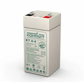 Аккумулятор 4V/4Аh (КТ 4-4)